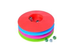 Knikkerpot Kunststof Rond Met Knikkers -Bruder Winkel knikkeren knikkerpot kunststof 6 knikkers diverse kleuren