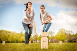 Kubb Original Bex Rubberwood Vikingspel -Bruder Winkel kubb viking spel houten buitenspel rubberwood kubb original 2