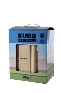 Kubb Original Bex Rubberwood Vikingspel -Bruder Winkel kubb viking spel houten buitenspel rubberwood kubb original 3 1