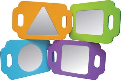 Edushape Kind-veilige Spiegel Set Van 4 1 Edushape Kind-veilige Spiegel Set Van 4