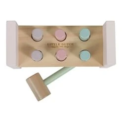 Little Dutch LD7025 Houten Hamerbank Rose -Bruder Winkel little dutch 4424 hamerbank rose 1 1