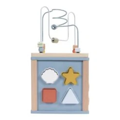 Little Dutch LD7029 Houten Activiteitenkubus Oceaan -Bruder Winkel little dutch 7029 activiteitenkubus ocean 3