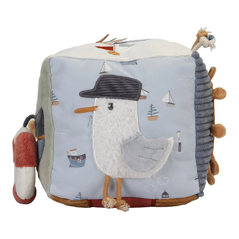 Little Dutch LD8609 Aktiviteitenkubus Sailors Bay 2 Little Dutch LD8609 Aktiviteitenkubus Sailors Bay - Afbeelding 2