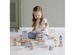 Little Dutch LD4493 Blokkenstad Uitbreiding Railway 6 Little Dutch LD4493 Blokkenstad Uitbreiding Railway -Bruder Winkel little dutch blokkenset stad 2