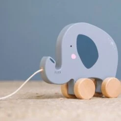 Little Dutch LD4450 Houten Trekdier Olifant -Bruder Winkel little dutch houten trekdier olifant 1 1