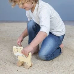 Little Dutch LD4451 Houten Trekdier Tijger -Bruder Winkel little dutch houten trekdier tijger 3