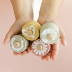 Little Dutch LD7007 Houten Rollerbaan Wild Flowers -Bruder Winkel little dutch n LD7007 rollerbaan wild flowers 5