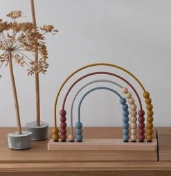 Little Dutch LD4700 Houten Regenboog Telraam LittleDutch -Bruder Winkel little dutch ld4700 regenboog telraam littledutch houten speelgoed 2