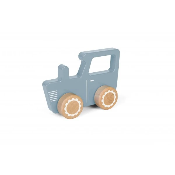Little Dutch LD4377 Traktor Blauw Houten Speelgoed 3 Little Dutch LD4377 Traktor Blauw Houten Speelgoed - Afbeelding 3