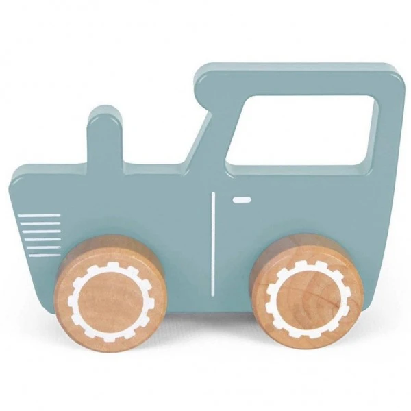 Little Dutch LD4377 Traktor Blauw Houten Speelgoed 1 Little Dutch LD4377 Traktor Blauw Houten Speelgoed