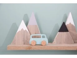 Little Dutch LD4378 Busje Groen Houten Speelgoed -Bruder Winkel little dutch 4378 houten busje 3