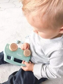 Little Dutch LD4378 Busje Groen Houten Speelgoed -Bruder Winkel little dutch 4378 houten busje 4