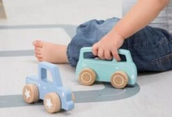 Little Dutch LD 4379 Pickup Blauw -Bruder Winkel little dutch 4379 houten pickup 2