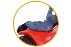 Big Bobby Quad Red -Bruder Winkel loopauto big quad rood 56400 sterk