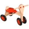 Van Dijk Toys Loopfiets Oranje Berkenhout