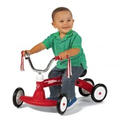 RadioFlyer Scoot About -Bruder Winkel loopfietsen radio flyer scoot about loopauto 1