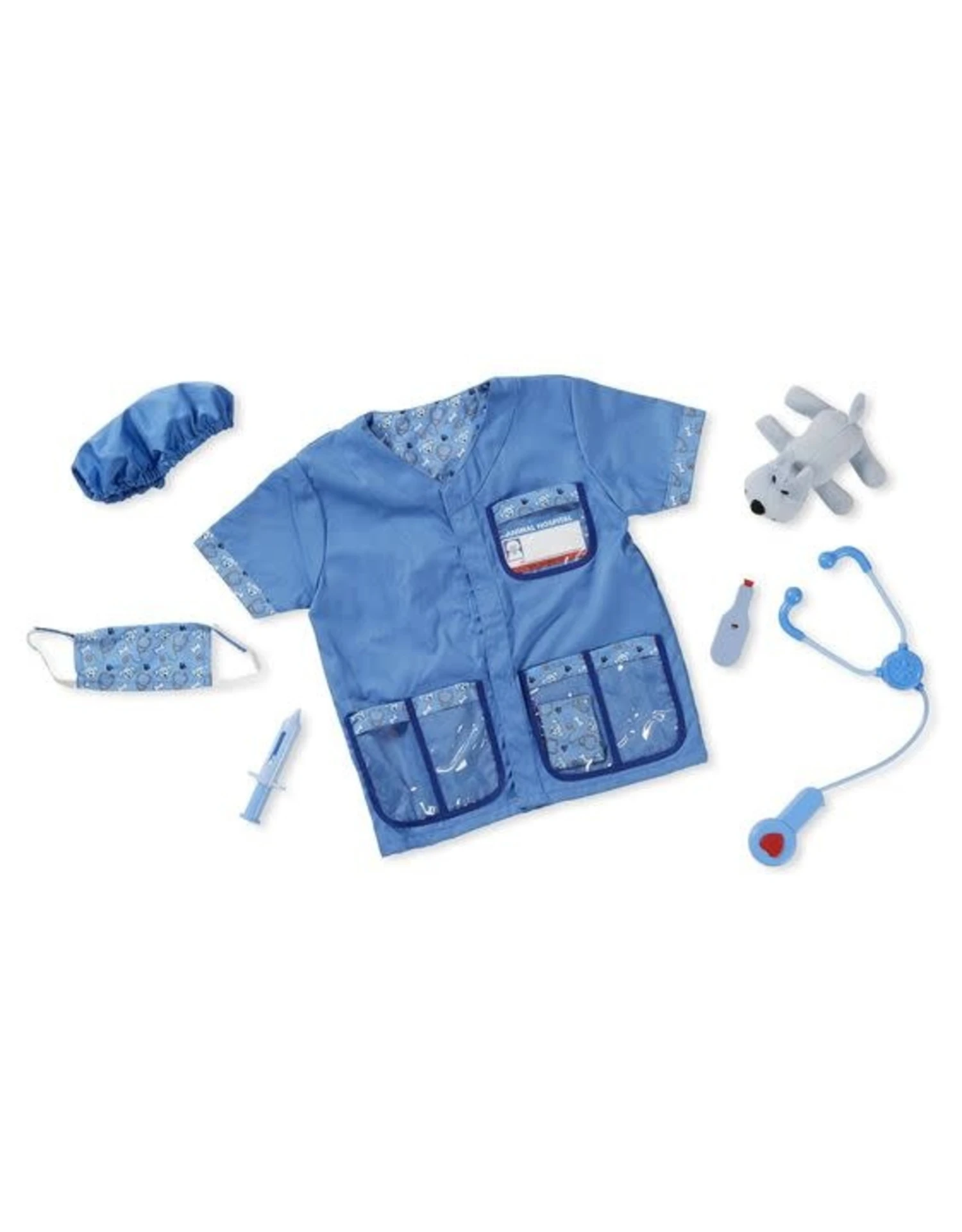 Melissa & Doug Verkleedkleren Dierenarts Melissa&Doug Verkleedset 1 Melissa & Doug Verkleedkleren Dierenarts Melissa&Doug Verkleedset