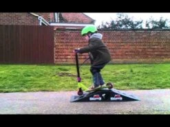 Skateramp Rampage Mini-bridge Round UrbanStreet Ramp -Bruder Winkel mini airbox rampage 2 2