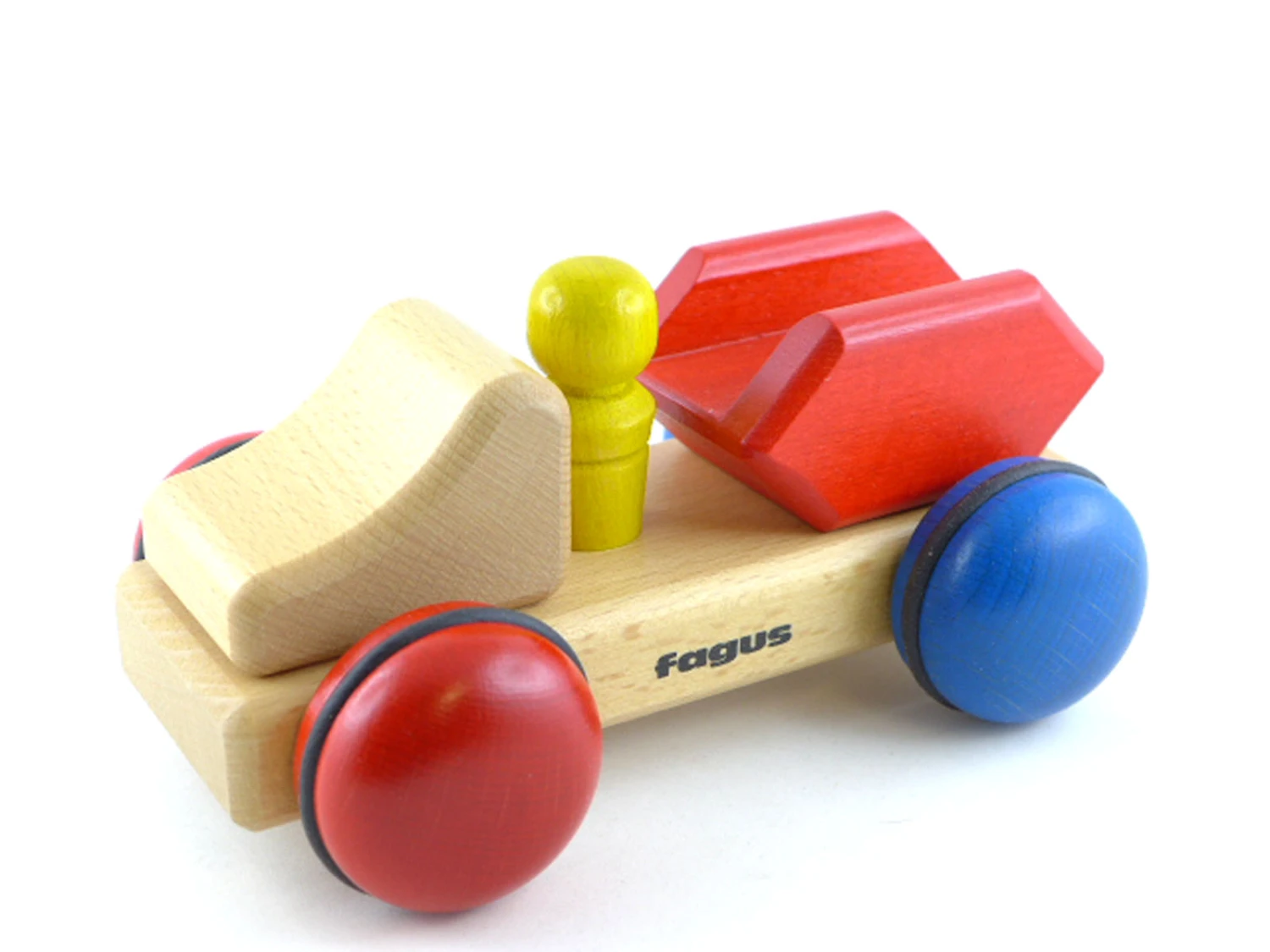 Houten Mini-Containertransport Fagus 1 Houten Mini-Containertransport Fagus