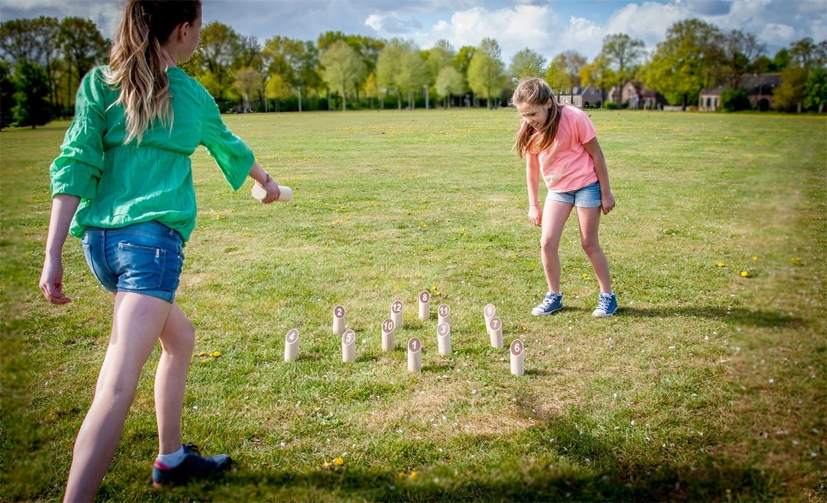 Kubb Numbers Bex Number Kubb Original Rubberwood 6 Kubb Numbers Bex Number Kubb Original Rubberwood - Afbeelding 6