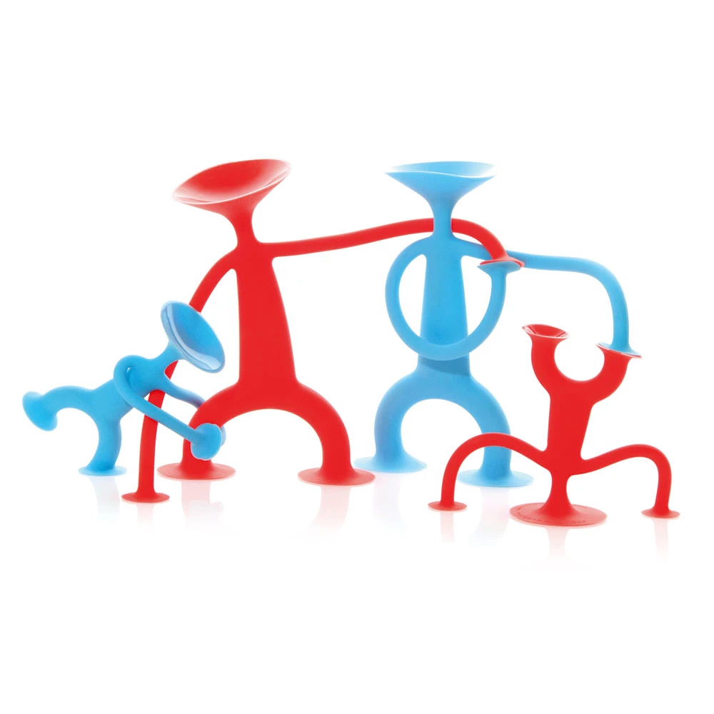 Oogi Family Actie Poppetjes Badspeelgoed In Color Rood 4 Oogi Family Actie Poppetjes Badspeelgoed In Color Rood - Afbeelding 4