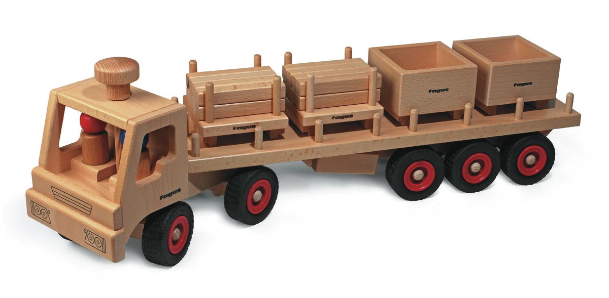 Houten Pallet Transporter Fagus 2 Houten Pallet Transporter Fagus - Afbeelding 2