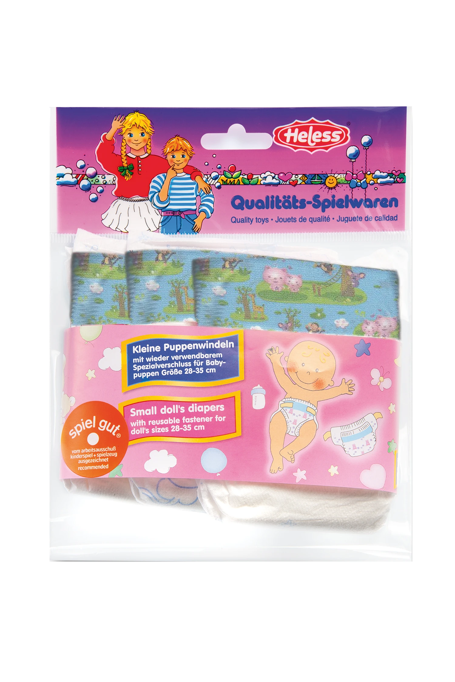 Poppenluiers 3 Stuks Mt. 28 – 35 Cm. 2 Poppenluiers 3 Stuks Mt. 28 – 35 Cm. - Afbeelding 2