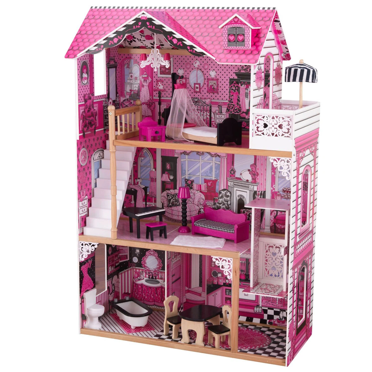 Poppenhuis Barbiehuis Amelia 1 Poppenhuis Barbiehuis Amelia