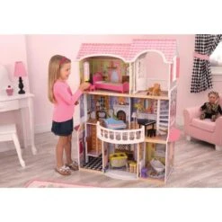 Poppenhuis / Barbiehuis Magnolia -Bruder Winkel poppenhuis barbiehuis magnolia kidkraft 65839 8