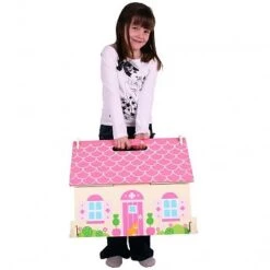 Poppenhuis Blossom Cottage -Bruder Winkel poppenhuis blossom cottage bigjigs jt123 3