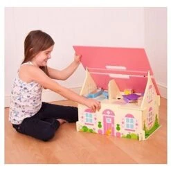 Poppenhuis Blossom Cottage -Bruder Winkel poppenhuis blossom cottage bigjigs jt123 4