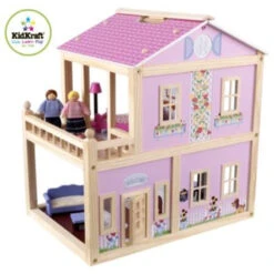 Poppenhuis Country Lane -Bruder Winkel poppenhuis country lane kidkraft 65186 1 1