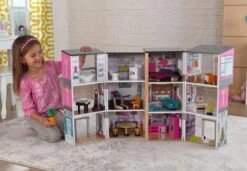 Poppenhuis Modern Deluxe Herenhuis -Bruder Winkel poppenhuis kidkraft 65883 modern deluxe herenhuis 1 1