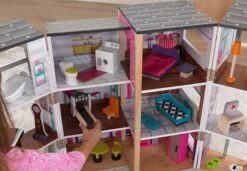 Poppenhuis Modern Deluxe Herenhuis -Bruder Winkel poppenhuis kidkraft 65883 modern deluxe herenhuis 2