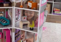 Poppenhuis Modern Deluxe Herenhuis -Bruder Winkel poppenhuis kidkraft 65883 modern deluxe herenhuis 4