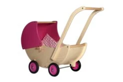 Poppenwagen Met Kap V. Dijktoys Rose