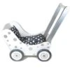 Poppenwagen Simply For Kids Stippen Wit
