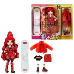 Rainbow High Fashion Winter Break Modepop Ruby Anderson 5 Rainbow High Fashion Winter Break Modepop Ruby Anderson -Bruder Winkel rainbow high fashion winter break doll ruby anderson 2