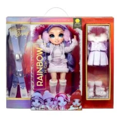 Rainbow High Fashion Winter Break Modepop Violet Willow