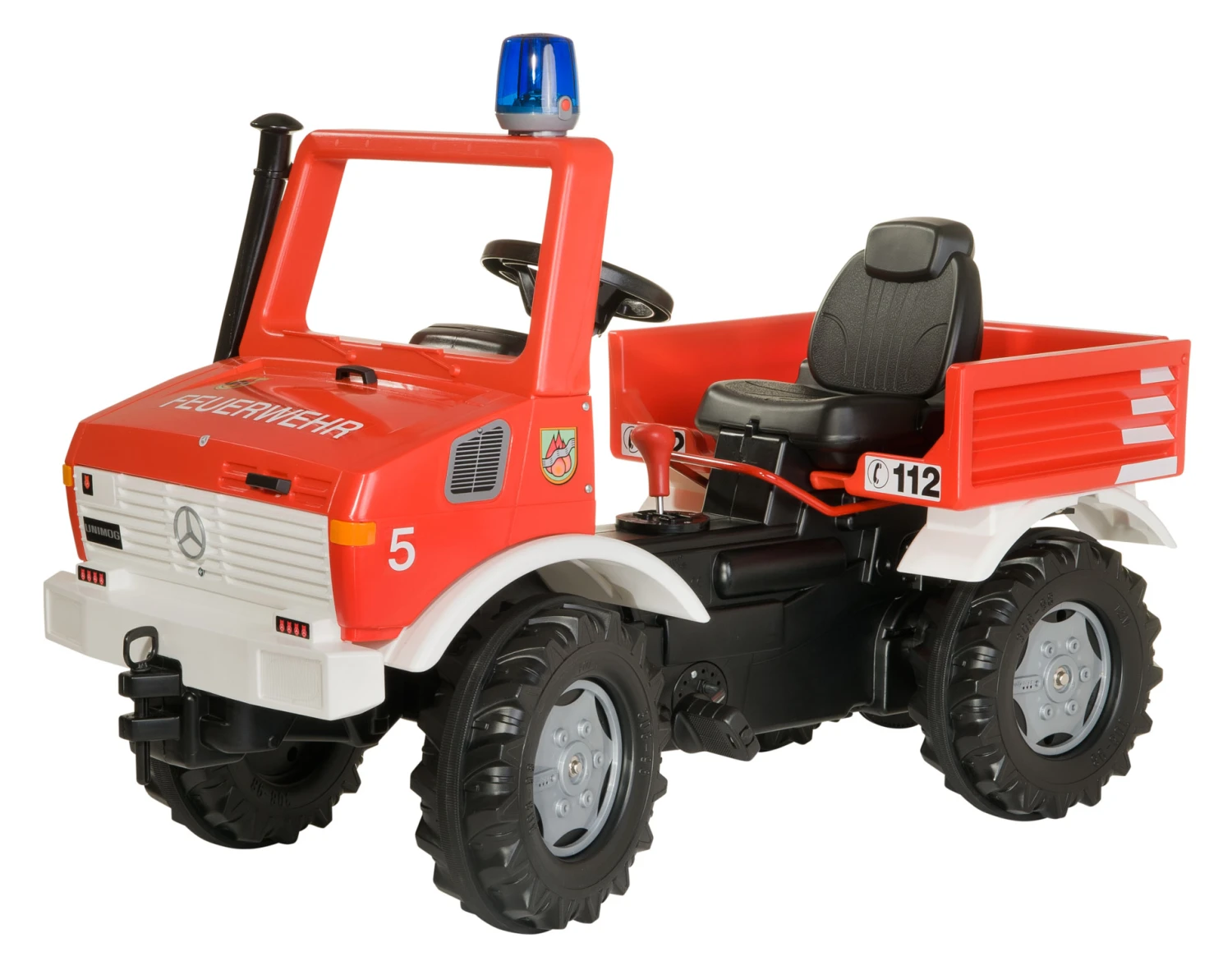 Rolly Unimog Brandweer – Trapauto 1 Rolly Unimog Brandweer – Trapauto