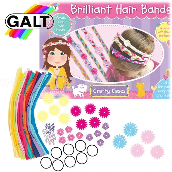 Haarbandjes Vlechten Brilliant Hair Bands Knutselpakket 5 Haarbandjes Vlechten Brilliant Hair Bands Knutselpakket - Afbeelding 5