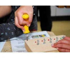 Toolkid Schroevendraaier Met Bitjes Kindergereedschap -Bruder Winkel schroevendraaier met bitjes toolkid 100650 2