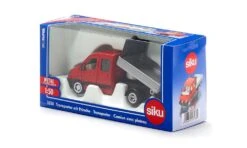 Siku 3538 MB-Sprinter Dubbel Cabine Transporter Met Laadbak -Bruder Winkel siku 3538 transporter met platte aanhanger 4