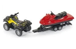 Siku 2314 Quad Met Aanhangwagen Met Jetski Schaal 1:50 -Bruder Winkel siku siku 2314 quad met tandem aanhanger en jetski 3