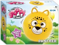 Summertime Skippybal Panter Geel 55 Cm -Bruder Winkel skippybal skippiebal panter 55cm 1