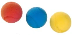 Soft Foamballen 3 Stuks In Netje Soft Tennisballen