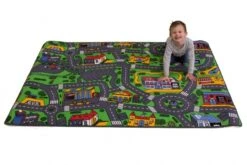 Speelkleed CityLife Speeltapijt 140x200cm Speelmat -Bruder Winkel speelkleed city life speelactief.nl 1