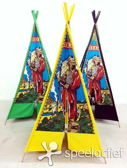 Speeltent Wigwam – Indianentent – 210 Cm. – 5 Baans 1 Speeltent Wigwam – Indianentent – 210 Cm. – 5 Baans