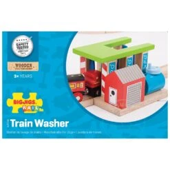 BigJigs BJT250 Rail Trein Wasstraat 5 BigJigs BJT250 Rail Trein Wasstraat -Bruder Winkel trein wasstraat bigjigs bjt 250 3
