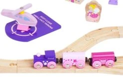 BigJigs BJT023 Treinset Grote Sprookjesstad -Bruder Winkel treinset sprookjesstad bigjigs bjt023 4